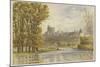 Windsor Castle from the Thames-null-Mounted Giclee Print