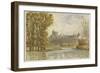 Windsor Castle from the Thames-null-Framed Giclee Print