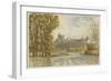 Windsor Castle from the Thames-null-Framed Giclee Print