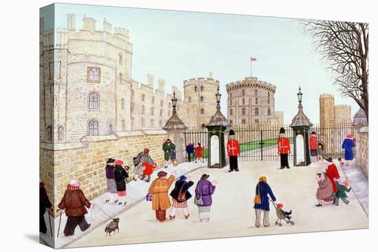 Windsor Castle Hill-Gillian Lawson-Stretched Canvas