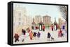 Windsor Castle Hill-Gillian Lawson-Framed Stretched Canvas