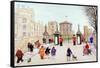 Windsor Castle Hill-Gillian Lawson-Framed Stretched Canvas