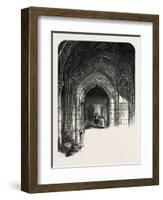 Windsor Castle: the Cloisters, UK-null-Framed Giclee Print