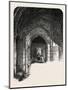 Windsor Castle: the Cloisters, UK-null-Mounted Giclee Print