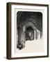 Windsor Castle: the Cloisters, UK-null-Framed Giclee Print