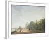 Windsor Castle: the North Terrace Looking East, with Elegant Figures, 1803-Paul Sandby-Framed Giclee Print