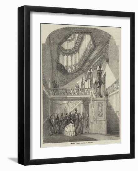 Windsor Castle, the Private Staircase-null-Framed Giclee Print