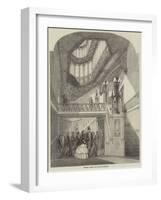 Windsor Castle, the Private Staircase-null-Framed Giclee Print