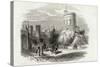 Windsor Castle - the Round Tower, from The Illustrated London News, 26th September 1846-null-Stretched Canvas