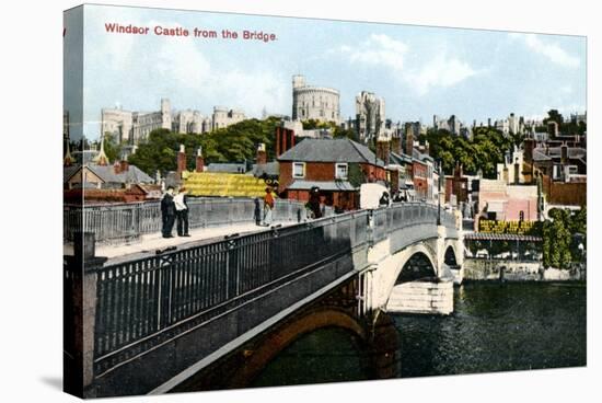 Windsor Castle, Windsor, Berkshire, Early 20th Century-null-Stretched Canvas