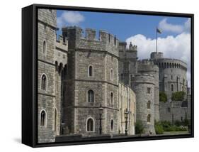 Windsor Castle, Windsor, Berkshire, England, United Kingdom, Europe-Ethel Davies-Framed Stretched Canvas