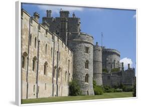 Windsor Castle, Windsor, Berkshire, England, United Kingdom, Europe-Ethel Davies-Framed Photographic Print