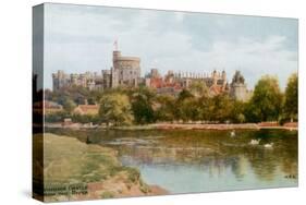 Windsor Castle-Alfred Robert Quinton-Stretched Canvas