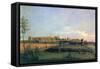 Windsor Castle-Canaletto-Framed Stretched Canvas