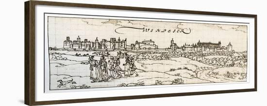 Windsor Castle-Joris Hoefnagel-Framed Giclee Print