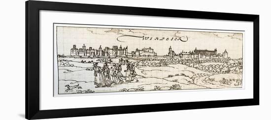 Windsor Castle-Joris Hoefnagel-Framed Giclee Print