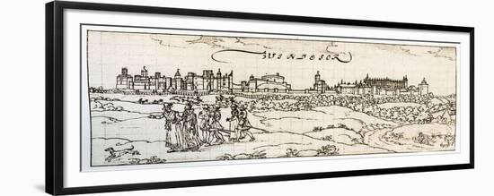 Windsor Castle-Joris Hoefnagel-Framed Giclee Print