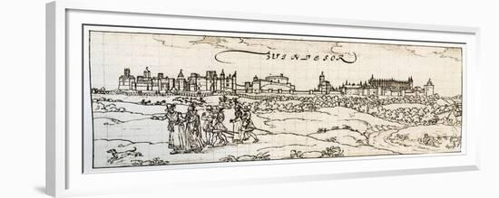 Windsor Castle-Joris Hoefnagel-Framed Giclee Print