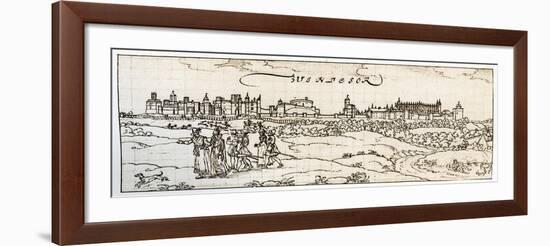 Windsor Castle-Joris Hoefnagel-Framed Giclee Print