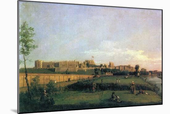 Windsor Castle-Canaletto-Mounted Art Print