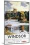 Windsor, England - British Railways Windsor Castle Thames Poster-Lantern Press-Mounted Art Print