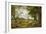 Windsor Forest ('Wood-Cutting in Windsor Forest')-John Linnell-Framed Giclee Print