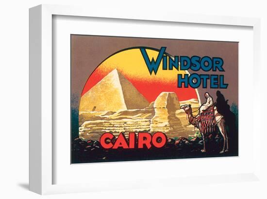 Windsor Hotel, Cairo-null-Framed Art Print