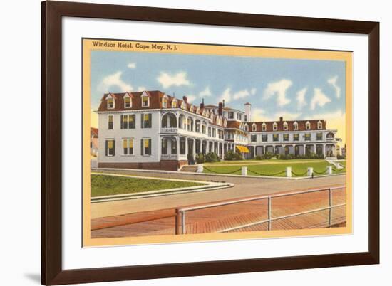 Windsor Hotel, Cape May, New Jersey-null-Framed Premium Giclee Print