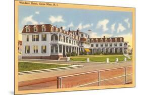 Windsor Hotel, Cape May, New Jersey-null-Mounted Premium Giclee Print