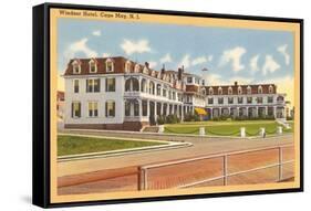 Windsor Hotel, Cape May, New Jersey-null-Framed Stretched Canvas