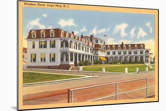 Windsor Hotel, Cape May, New Jersey-null-Mounted Art Print