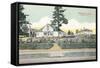 Windsor Motor Court, Victoria, B.C.-null-Framed Stretched Canvas