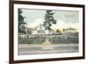 Windsor Motor Court, Victoria, B.C.-null-Framed Art Print