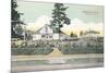 Windsor Motor Court, Victoria, B.C.-null-Mounted Art Print