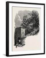 Windsor, Staircase to the Castle, UK, 19th Century-null-Framed Giclee Print