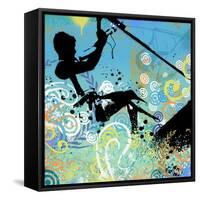 Windsurf 1-JB Hall-Framed Stretched Canvas
