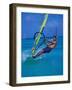 Windsurfer, Aruba, Caribbean-Robin Hill-Framed Photographic Print