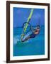 Windsurfer, Aruba, Caribbean-Robin Hill-Framed Photographic Print