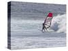 Windsurfer, Hookipa Beach Park, Maui, Hawaii, USA-Cathy & Gordon Illg-Stretched Canvas