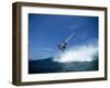 Windsurfer in Midair-null-Framed Photographic Print