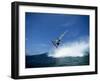 Windsurfer in Midair-null-Framed Photographic Print