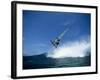 Windsurfer in Midair-null-Framed Photographic Print