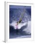 Windsurfer on a Wave-null-Framed Photographic Print