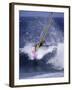 Windsurfer on a Wave-null-Framed Photographic Print