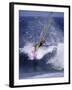 Windsurfer on a Wave-null-Framed Photographic Print