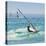 Windsurfer Riding Wave, Bonlonia, Near Tarifa, Costa de La Luz, Andalucia, Spain, Europe-Giles Bracher-Stretched Canvas