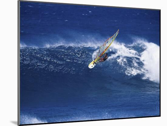 Windsurfer Surfing-null-Mounted Premium Photographic Print