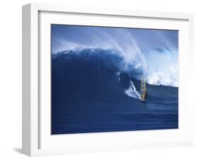 Windsurfer Surfing-null-Framed Photographic Print