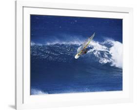 Windsurfer Surfing-null-Framed Photographic Print