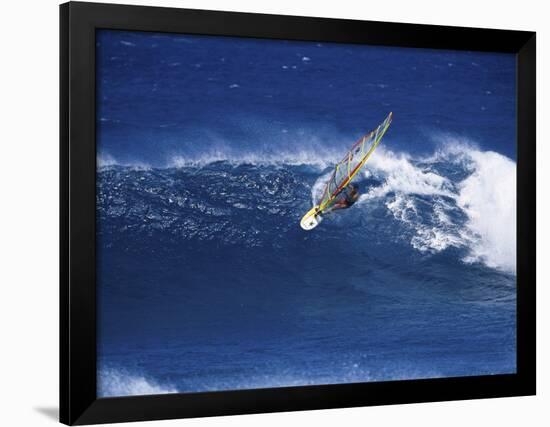 Windsurfer Surfing-null-Framed Photographic Print